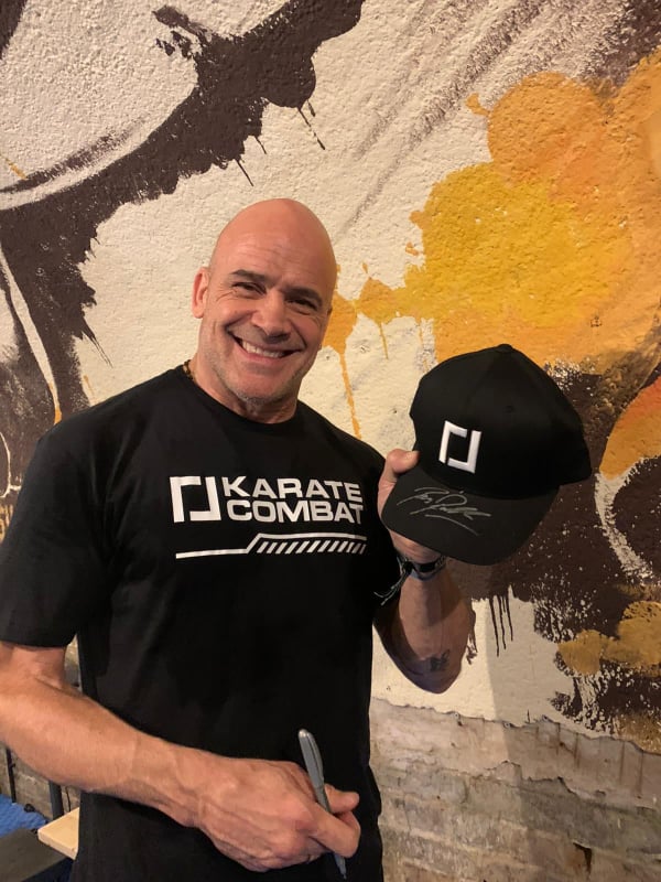 Karate Combat Merch Signed By Bas Rutten Giveaway