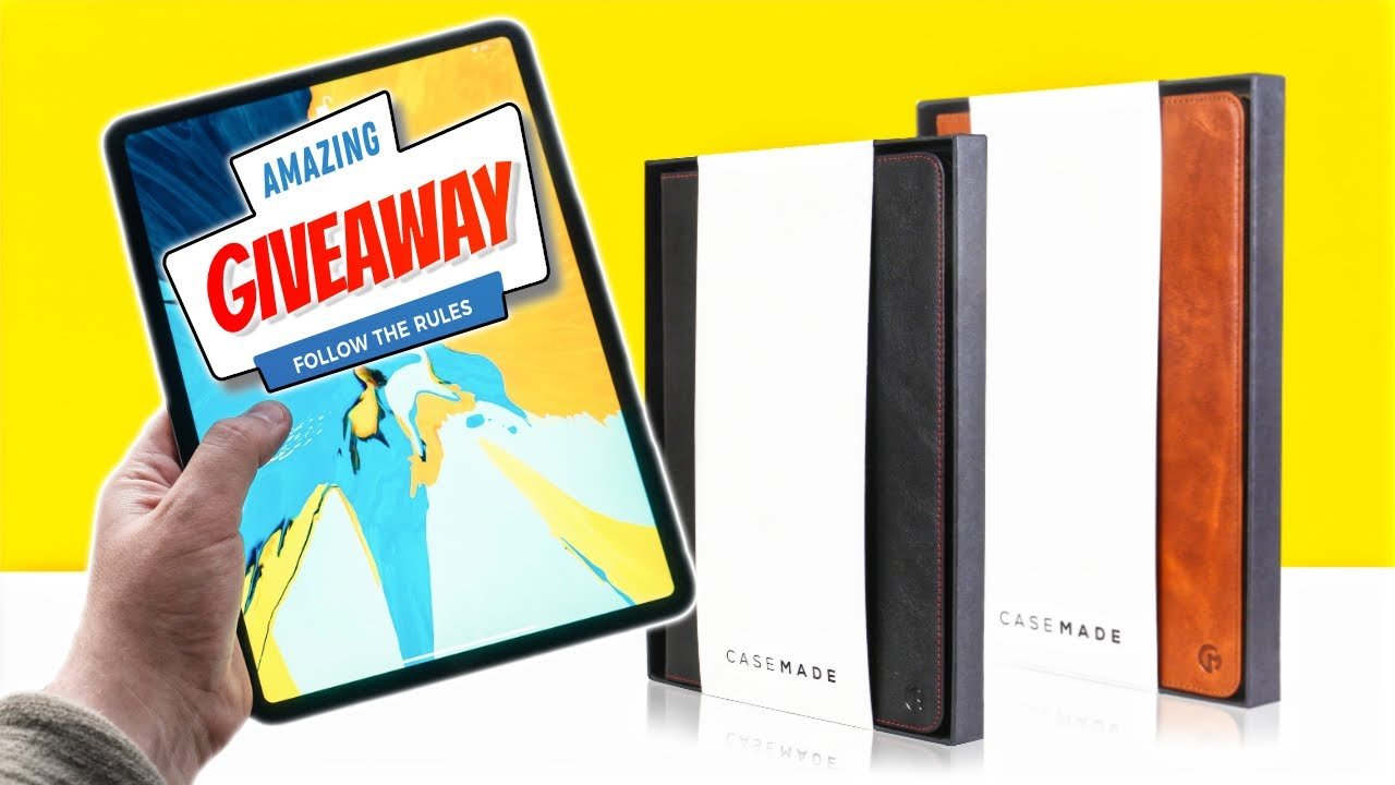 iPad Pro Genuine Leather Case by Casemade Giveaway