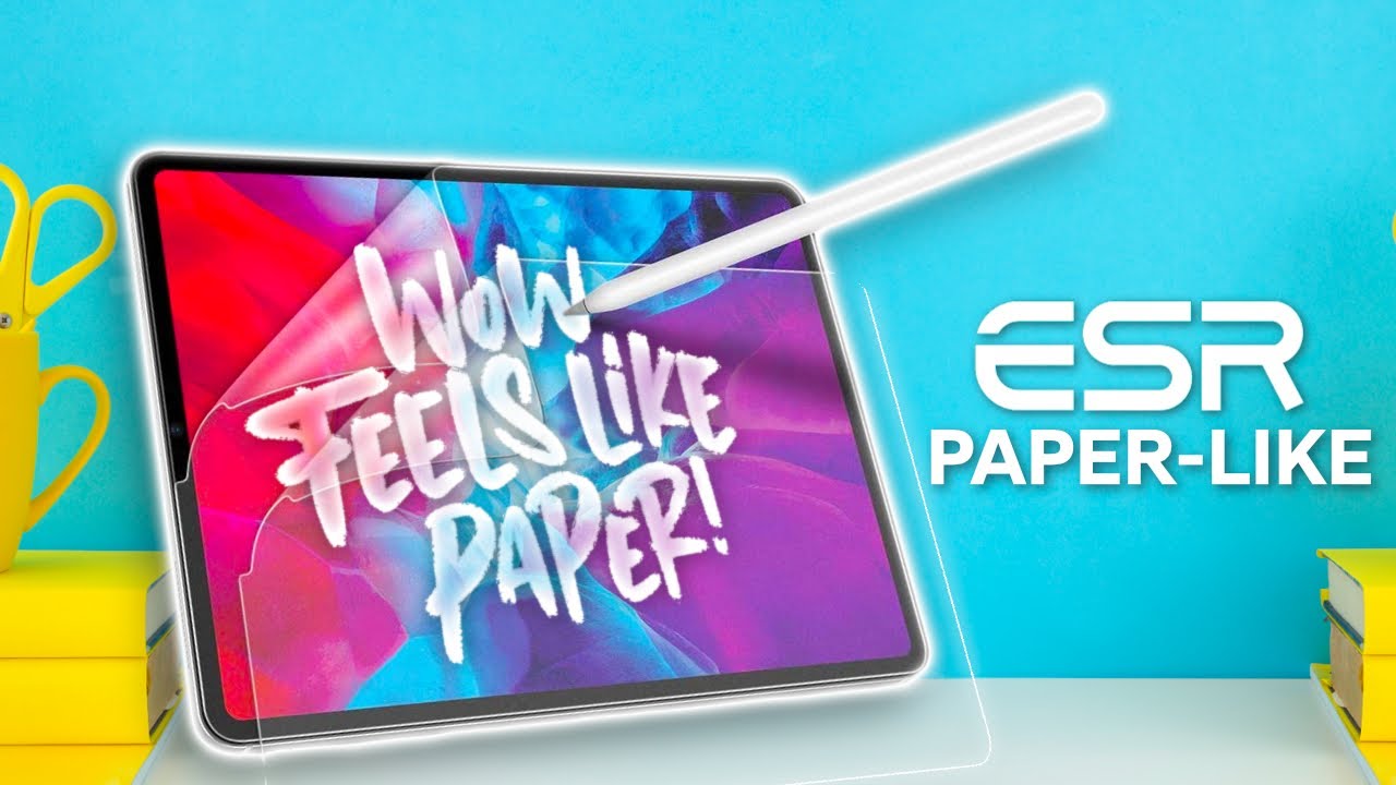 ESR Paper-Like Screen Protectors for iPad Pro 2018/2020 Giveaway