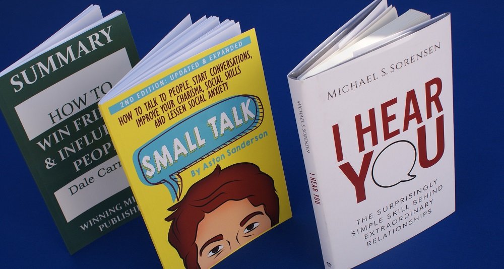 3 books on improving relationships and winning friends Giveaway