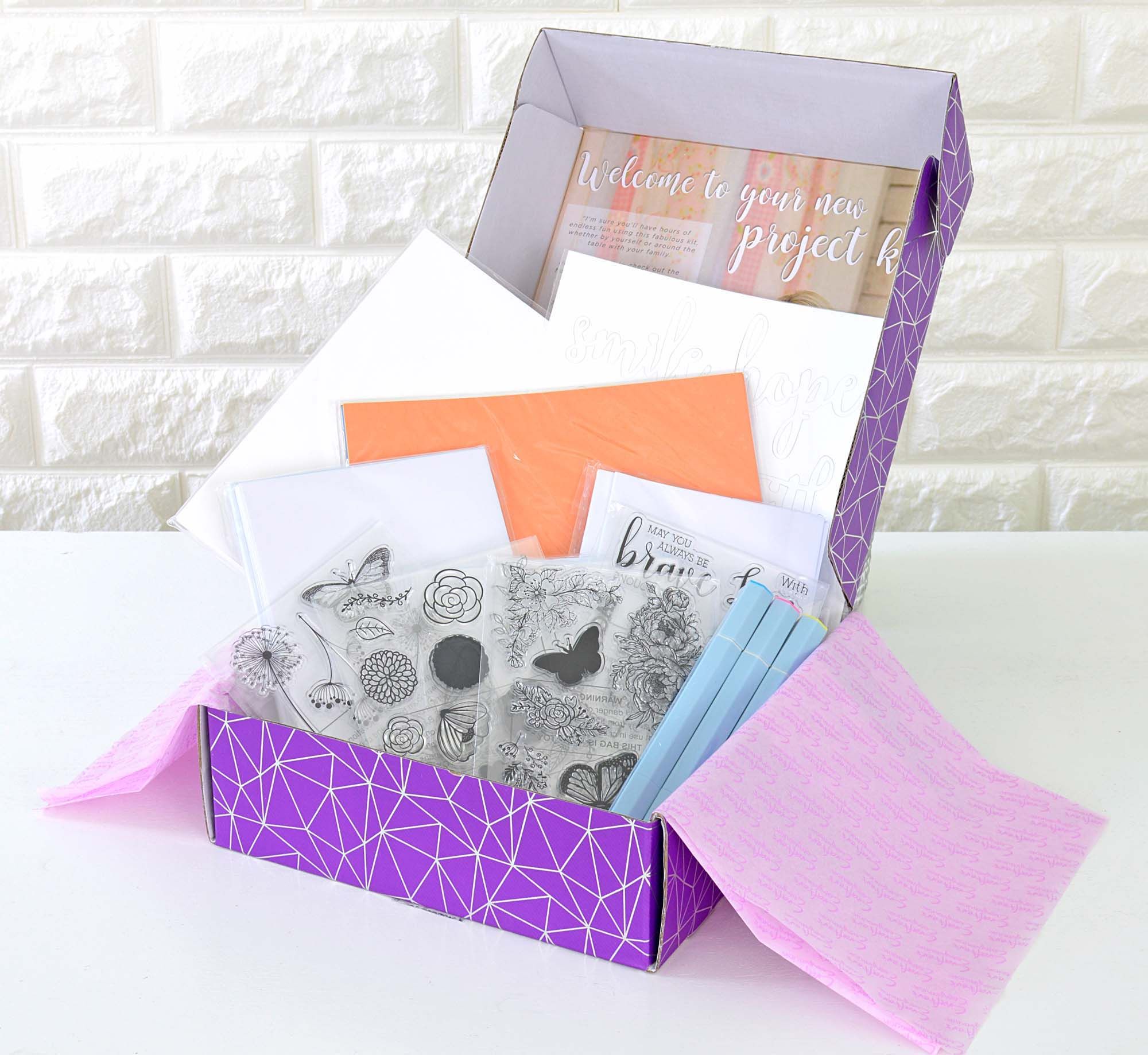 Win An Aqua Marker Crafter’s Companion Card Making Subscription box! Giveaway