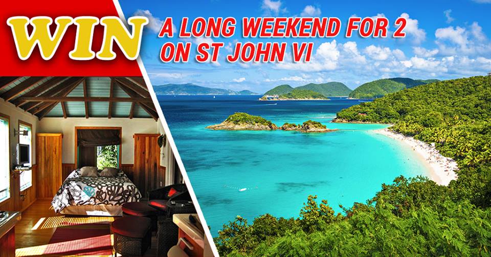 Free 4 day stay at Villa on St john, US Virgin islands Giveaway