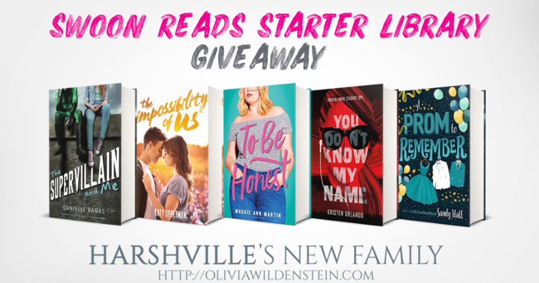 5 Hardcover Books Giveaway
