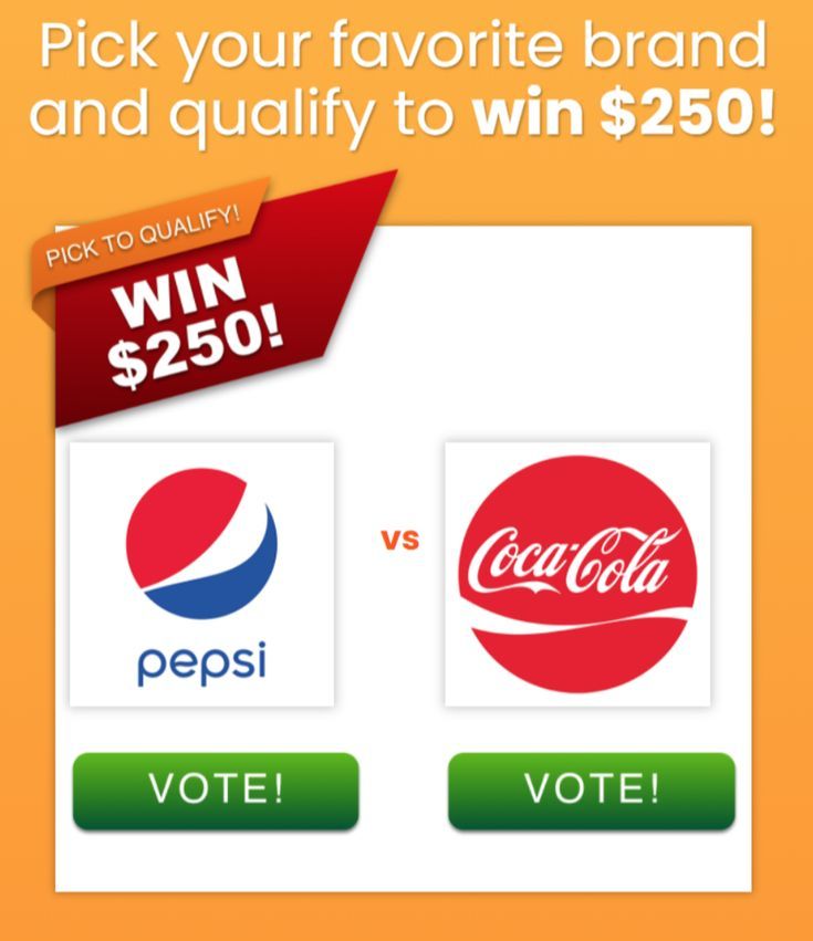 Pepsi Vs Coca-cola 250$ Giveaway