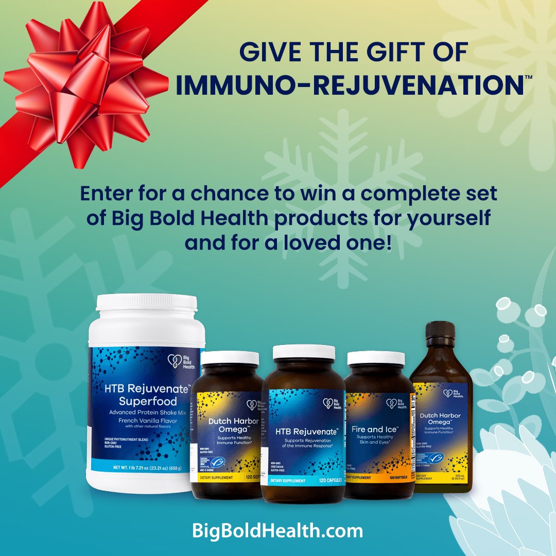 Big Bold Health’s complete set of immunity supplements Giveaway