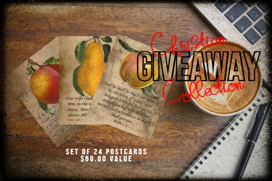 Christian All Occasion Postcard Set Giveaway by PostcardsInTheAttic Giveaway