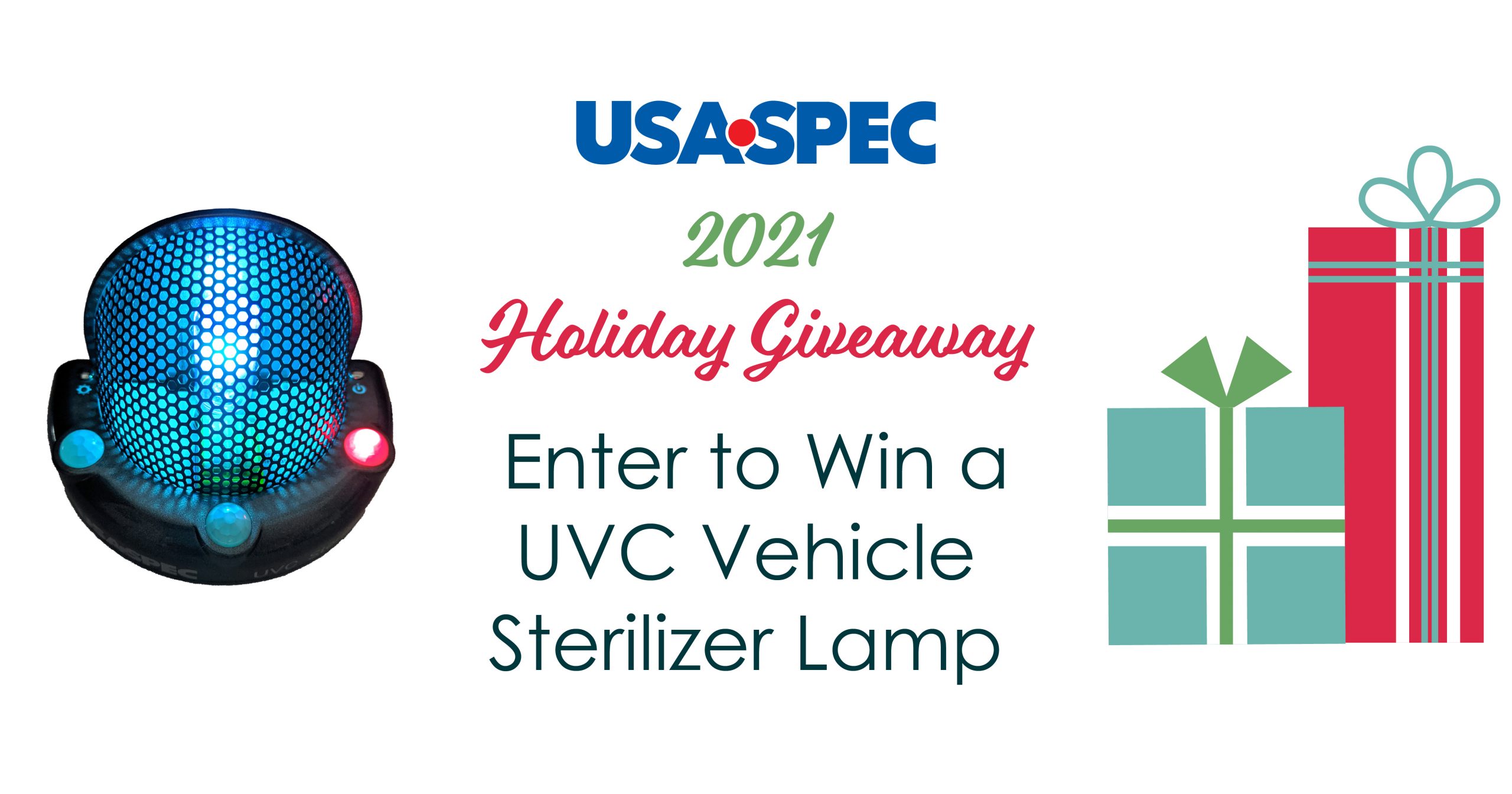 UVC sterilizer lamp for cars Giveaway