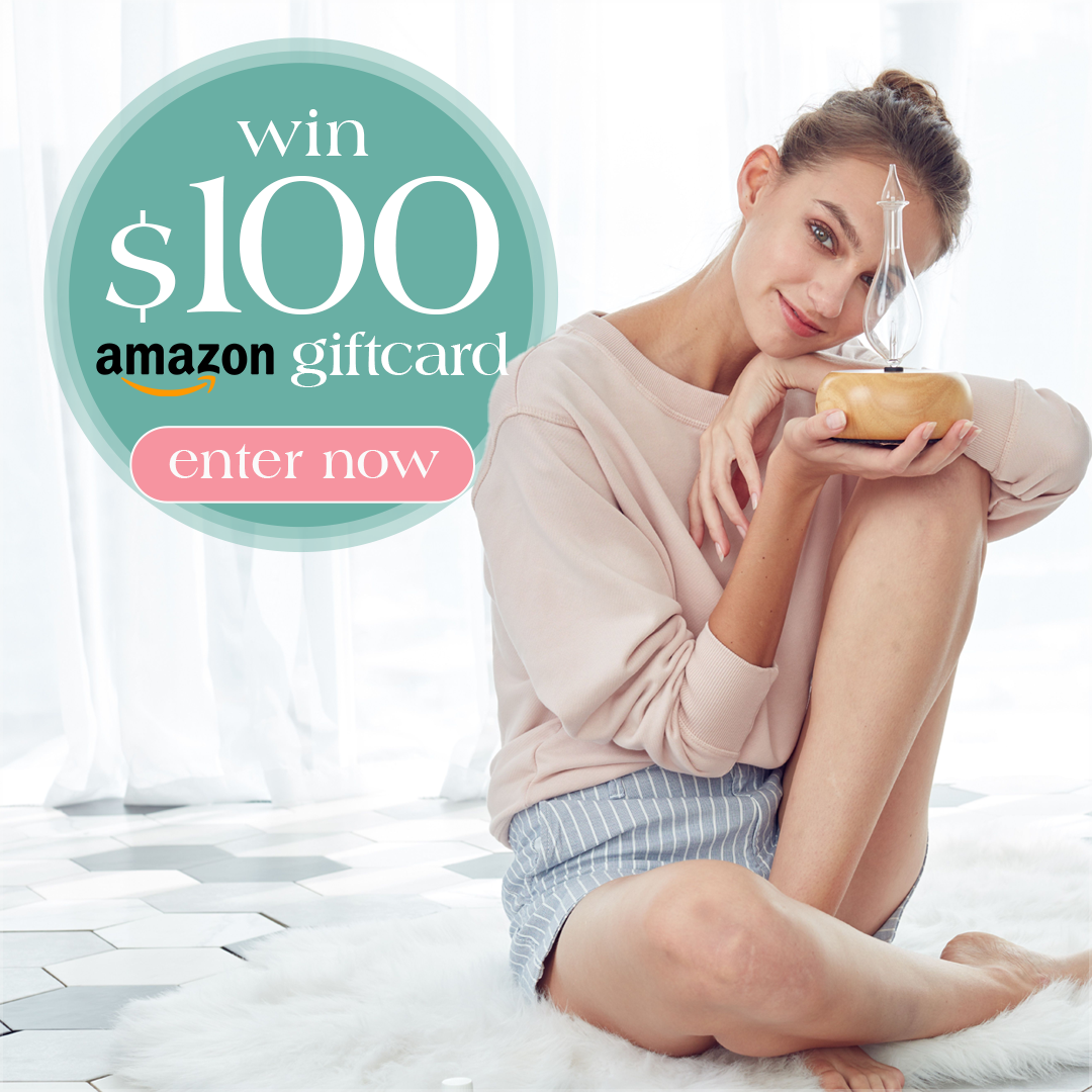 Win a $100 USD Amazon Gift Card from Organic Aromas Giveaway