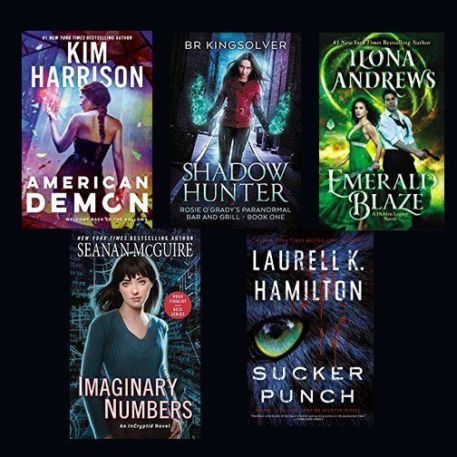 5 Bestselling Urban Fantasy Novels Giveaway