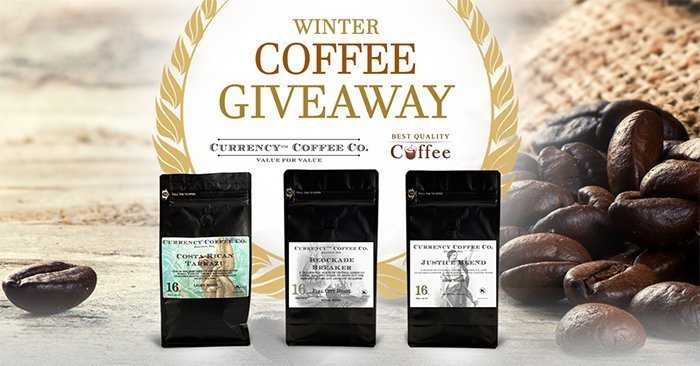 3 lbs of Gourmet Coffee Giveaway