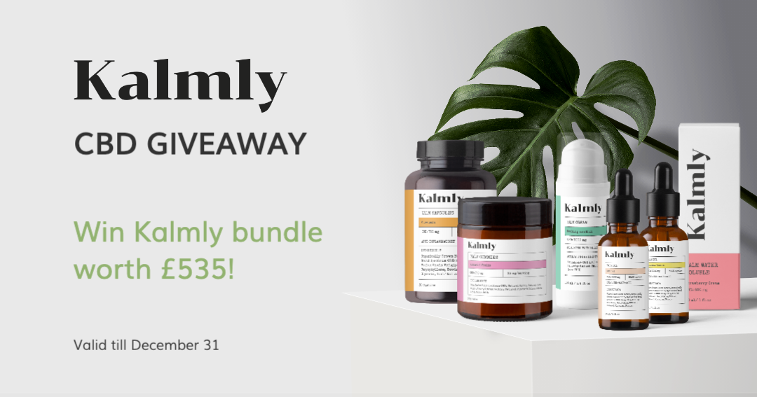 Live Kalmly with our Kalmly CBD Giveaway – Win one of all of our products ($700 Value) Giveaway