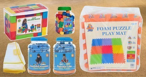 $1400+ Worth of Children Foam Toys