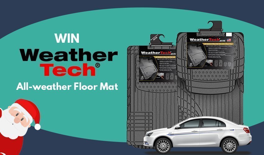 WeatherTech Floor Mats Giveaway