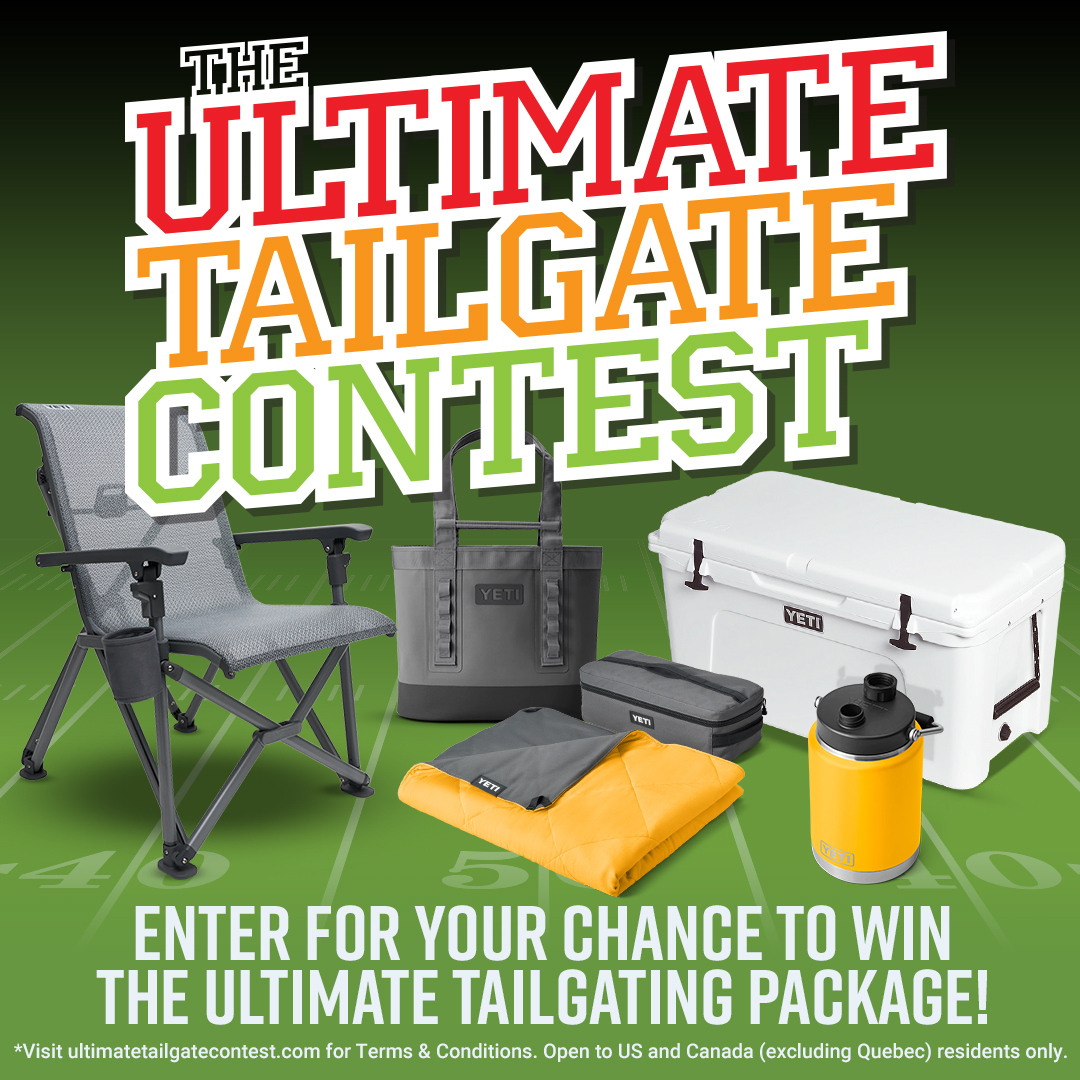 The Ultimate YETI Tailgate Package Giveaway