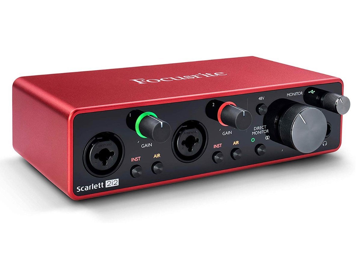 Focusrite Scarlett 2i2 Giveaway! Giveaway