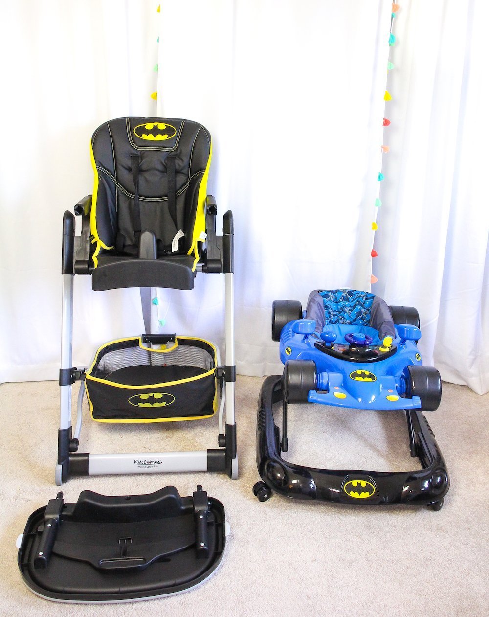 KidsEmbrace Batman Baby Highchair and Bat Mobile Car Walker Giveaway Giveaway