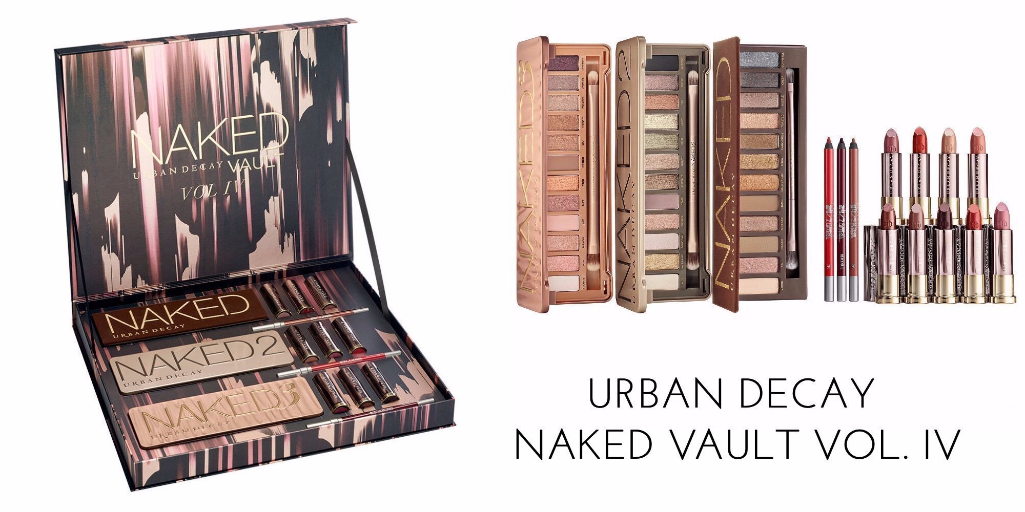 URBAN DECAY NAKED VAULT VOL. IV MAKEUP KIT Giveaway