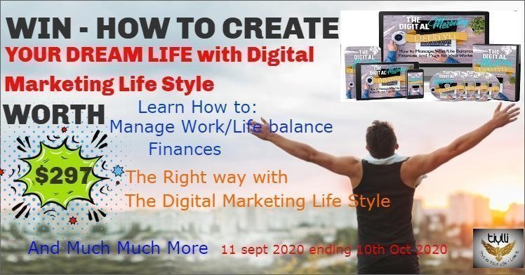 The Digital Marketing LifeStyle Giveaway