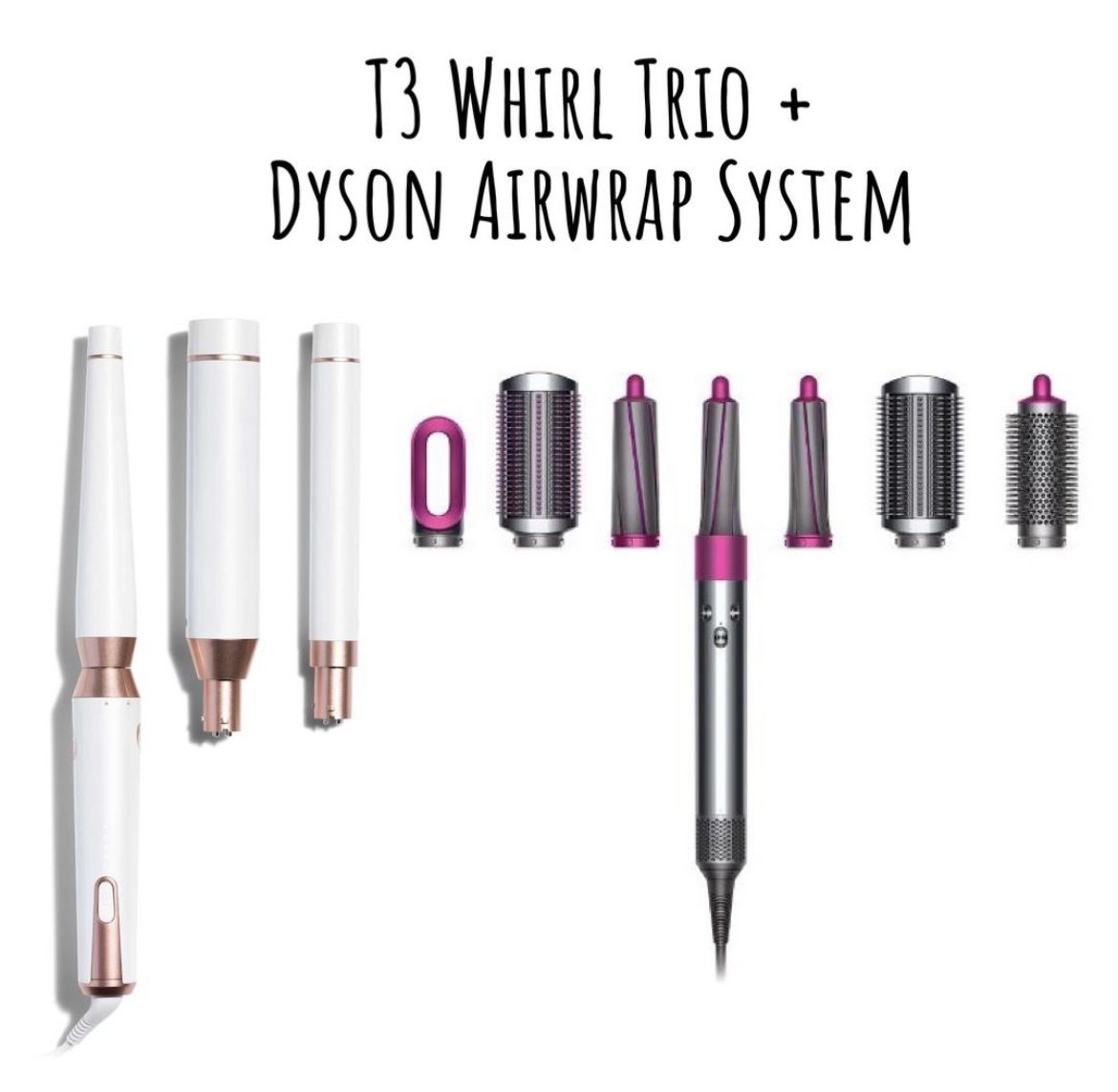 WIN T3 Whirl Trio + Dyson Airwrap System (CASH Option Available) Giveaway