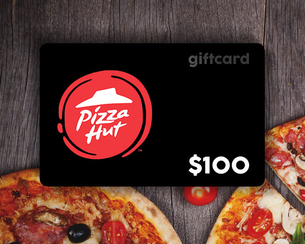 $100 Pizza Hut Gift Card Giveaway