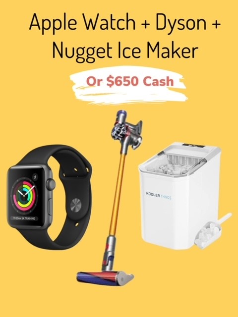 Apple Watch, Dyson Vacuum & Nugget Ice Maker Giveaway