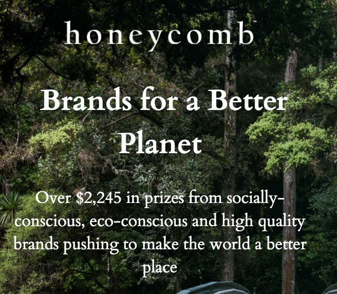 Over $2,245 in prizes from socially-conscious brands Giveaway
