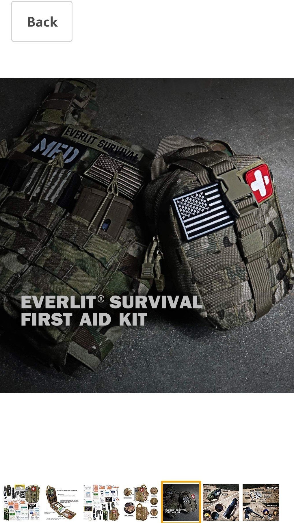 Everlit First Aid Survival Backpack Giveaway