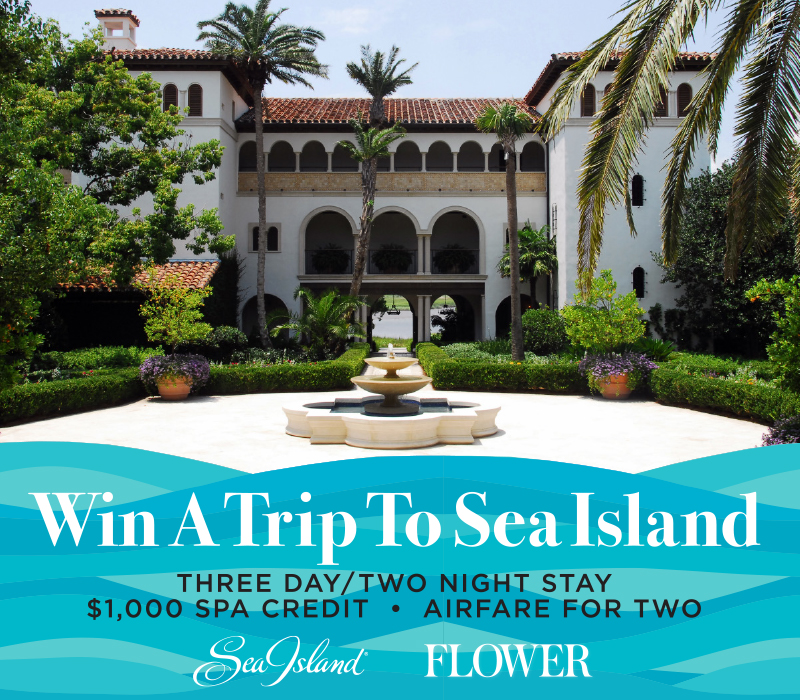 Flower Magazine’s Escape to Sea Island Giveaway