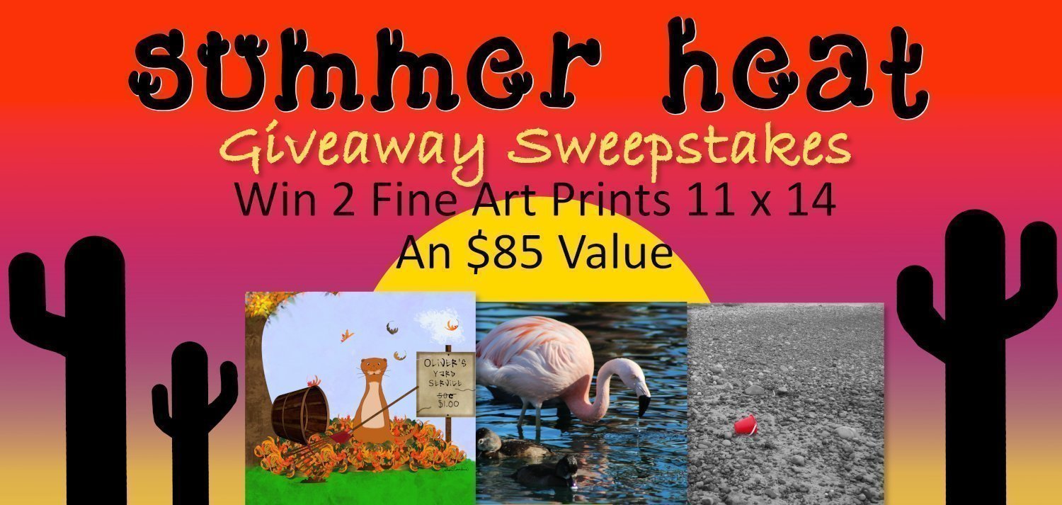 TWO 11 x 14 Fine Art Photography or Digital Art Prints Giveaway