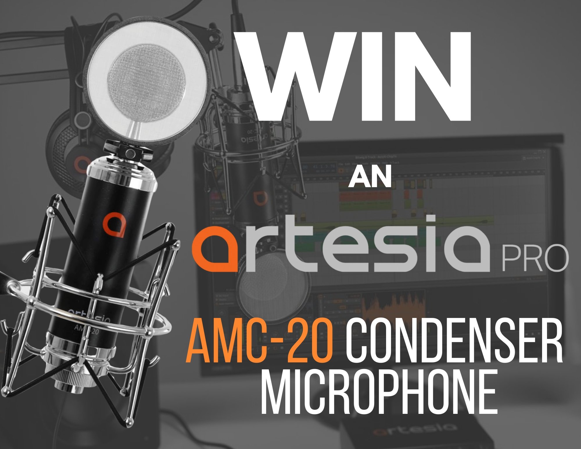 ARTESIA PRO AMC-20 Condenser Microphone Giveaway