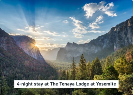 Experience an extraordinary trip to Tenaya Lodge at Yosemite National Park. Giveaway