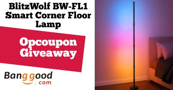 BlitzWolf BW-FL1 Corner Floor Lamp GIVEAWAY