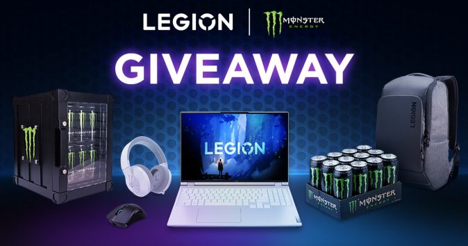 Lenovo Legion x Monster Giveaway