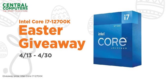 ​Intel Core i7-12700K Giveaway