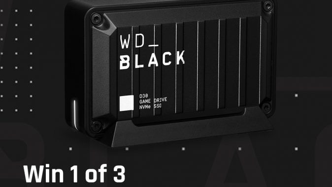 WD_BLACK D30 Game SSD Giveaway