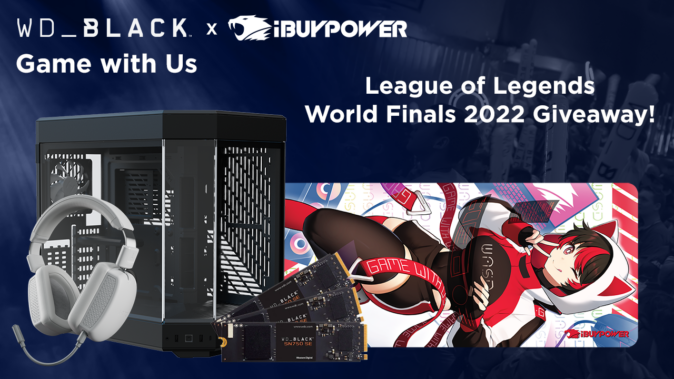WD Black x iBP League World Finals Giveaway