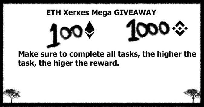 ETH Xerxes Mega Giveaway