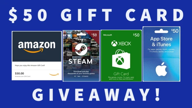 $50 Gift Card of Your Choice Giveaway