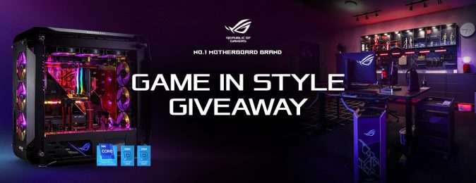 ASUS & ROG Game in Style Giveaway