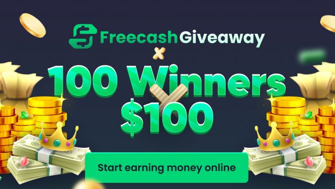 $10,000 Freecash Giveaway