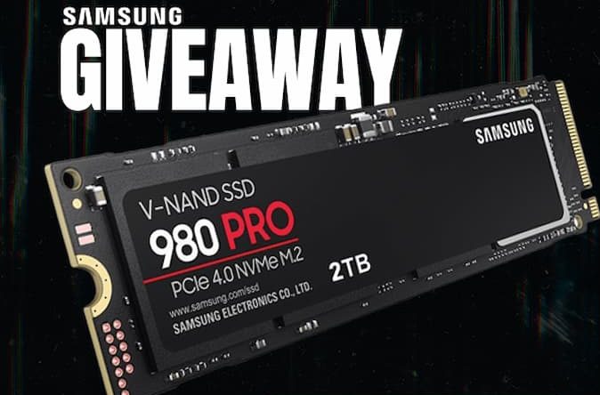 Samsung SSD Giveaway