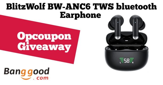 Weekly BlitzWolf BW-ANC6 TWS Earphone Giveaway