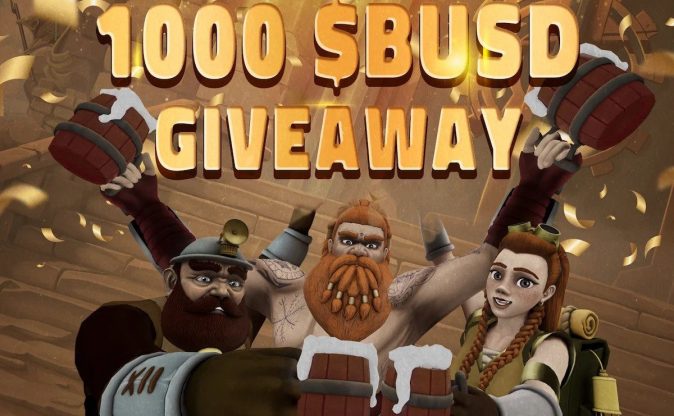 1000 $BUSD Giveaway