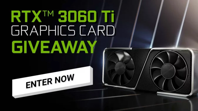 3060 TI Graphics Card Giveaway