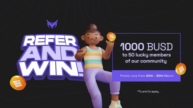 1,000 BUSD Giveaway