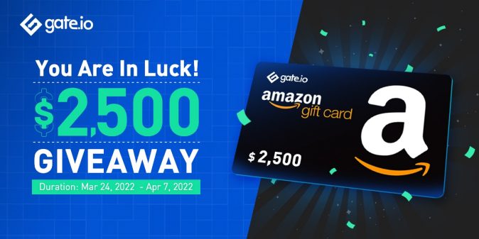 $2,500 Amazon gift card Giveaway