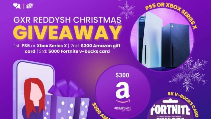 GXR Reddysh Christmas Giveaway