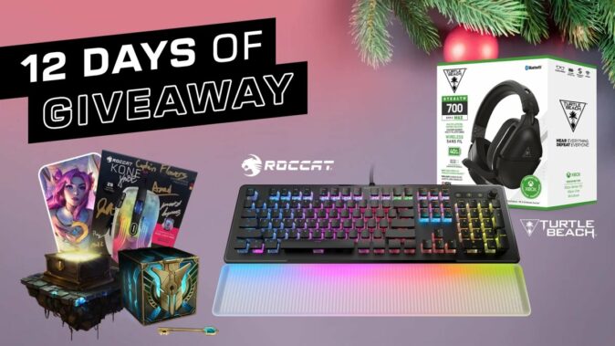 Christmas with ROCCAT and Turtle Beach’s ’12 Days of Xmas’ giveaways