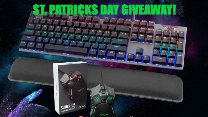 GALAX Gaming Keyboard & Mouse Giveaway