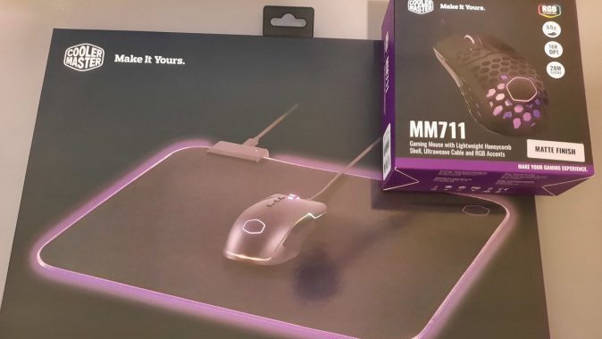 Cooler Master MP750-M RGB Mouse Mat & MM711 Mouse Giveaway